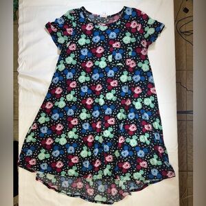Women’s LuLaRoe Mickey Mouse  Short Sleeve Dress. Size Medium